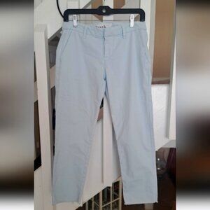 Frank &Eileen Wicklow Pant The Italian Chino in Cloud Blue color. SZ 2 Excellent